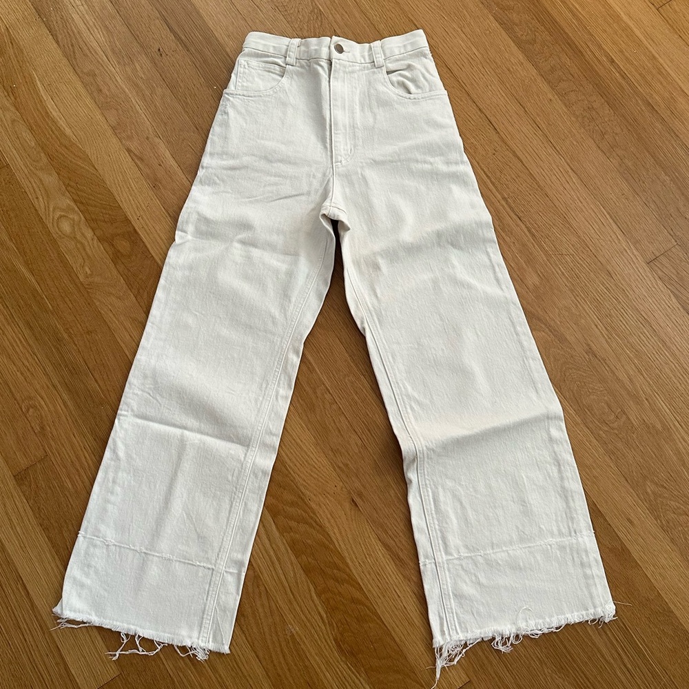 RACHEL COMEY Legion Jean - White